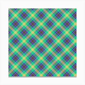 Plaid Pattern 11 Canvas Print