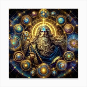 Astrologer Canvas Print