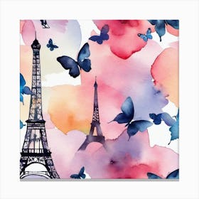 Paris Eiffel Tower 70 Canvas Print