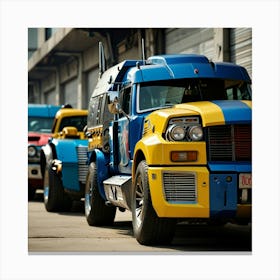 Leonardo Lightning Xl Transformers 1 Canvas Print