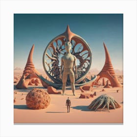 'Alien Planet' 2 Canvas Print