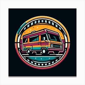 Rv Logo Canvas Print