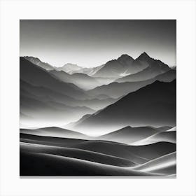 Sand Dunes 3 Canvas Print