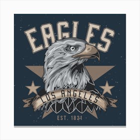 Eagles Los Angeles Canvas Print