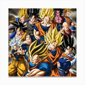 Dragon Ball Super 29 Canvas Print