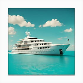 Yacht Stock Videos & Royalty-Free Footage Canvas Print