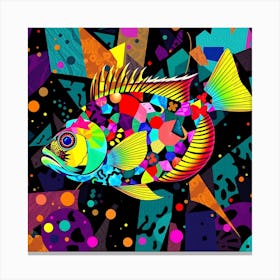 T Fish 12 Canvas Print