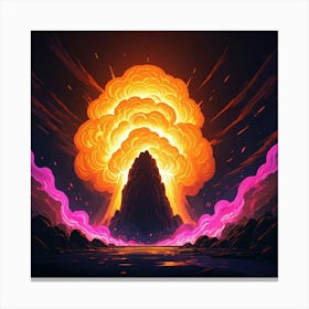 Explosion Explosion Explosion Explosion Explosion Explosion Explosion Explosion Canvas Print