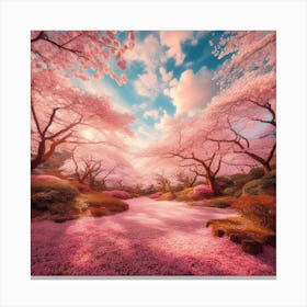 Cherry Blossoms 2 Canvas Print