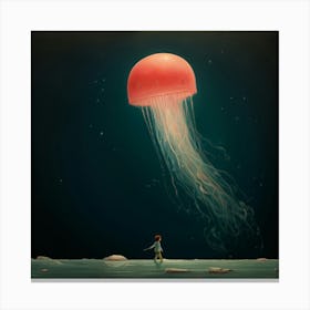 Jellyfish 1 Canvas Print