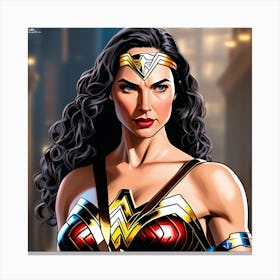 Wonder Woman 4 Canvas Print