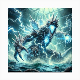 Crystal Leviathan 6 Canvas Print