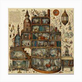 House Of Dolls Canvas Print