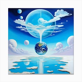 Earth And Water Canvas Print