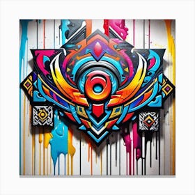 Graffiti Art 3 Canvas Print