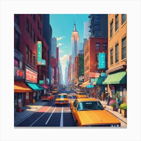 New York City 5 Canvas Print