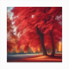 Autumn Trees Canvas Print