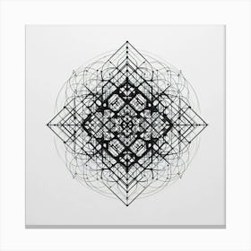 Geometric Mandala 1 Canvas Print