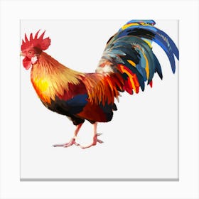 Rooster Country Decor Chicken Gallo Gifts Rooster Canvas Print