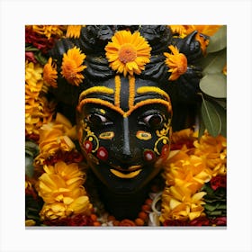 Hindu God Lord Krishna Canvas Print