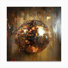 Disco Ball Canvas Print Art 7 Canvas Print