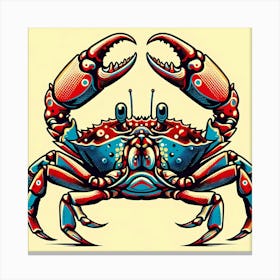 Crab. 2 Canvas Print