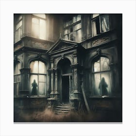 Haunted House Canvas Print