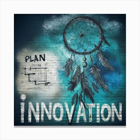 Plan Innovation Canvas Print