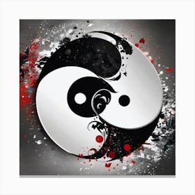 Yin Yang 53 Canvas Print