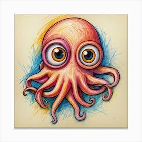 Octopus 117 Canvas Print