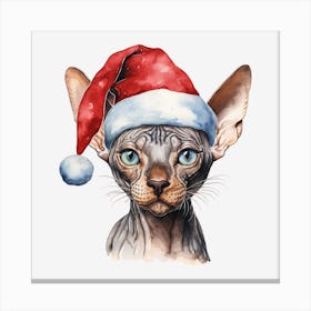 Sphynx Cat Canvas Print