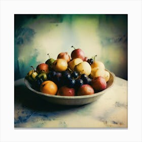 Fruit Bowl 1 Canvas Print