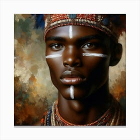 African Man 2 Canvas Print