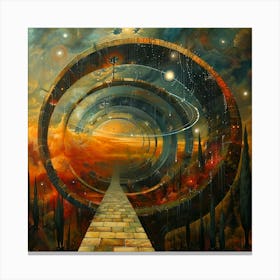 'The Spiral' Canvas Print