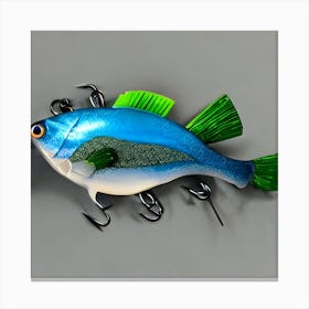 Bluegill Fishing Lure Canvas Print