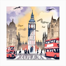 Big Ben Canvas Print Canvas Print