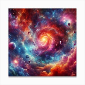 Space Nebula 3 Canvas Print