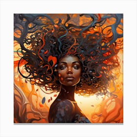 Afrofuturism 86 Canvas Print