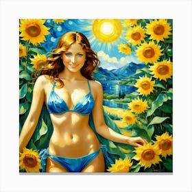 Sunflowerstyhh Canvas Print