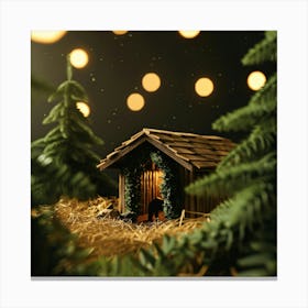 Nativity Scene 13 Canvas Print