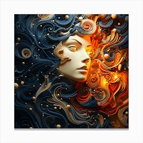 Medusa 1 Canvas Print