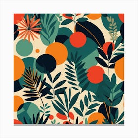 Tropical Pattern Canvas Print