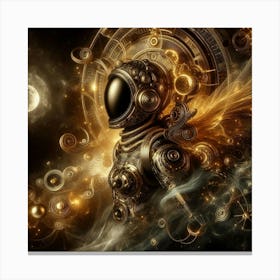 Space Man 1 Canvas Print