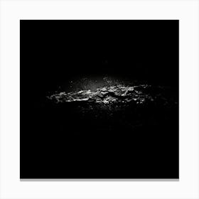 Black Water Canvas Print