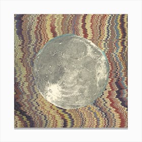 Moon Collage Stagger Canvas Print