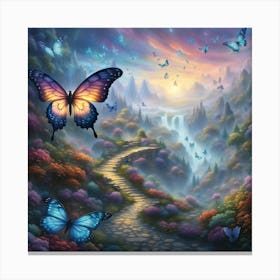 Fantasy Art Butterfly III Canvas Print