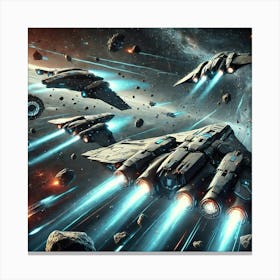 A Dynamic Depiction Of The Kuiper Coalition S Mobi Canvas Print