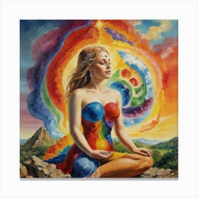 Meditation Canvas Print