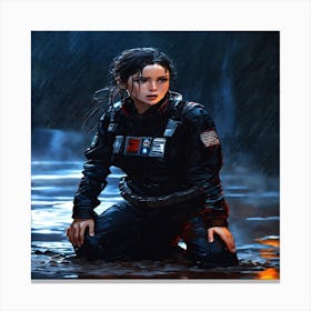 Star Wars Force Awakens Canvas Print