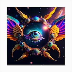 Eye Of The Gods 3 Canvas Print